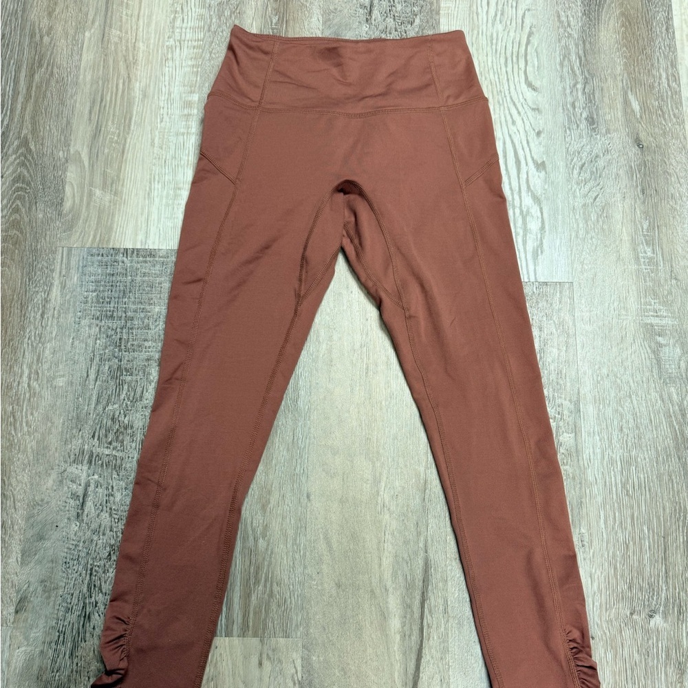 Free People Movement Rust High Rise Leggings XS